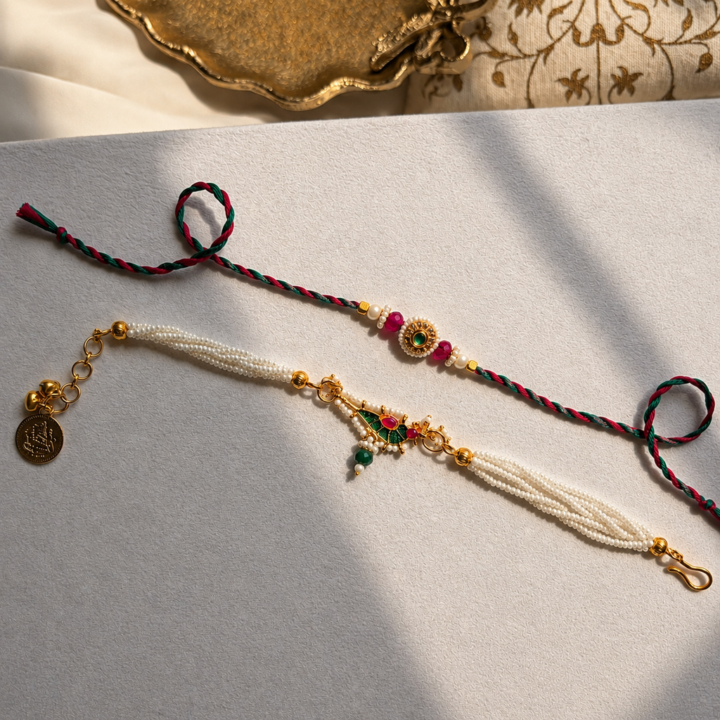 Pankhi Kundan Set