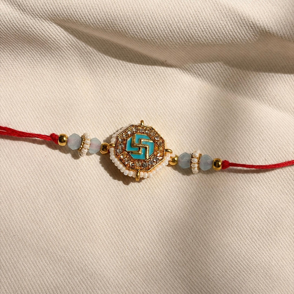Laal Swastik Shree Rakhi