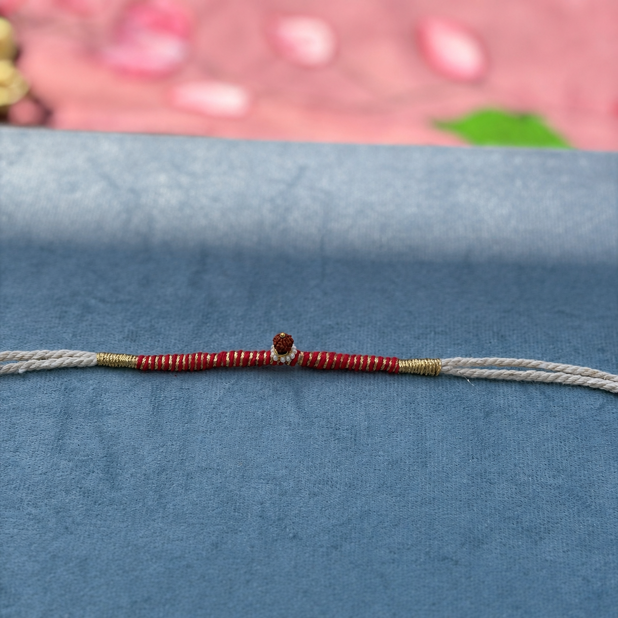 Minimal Bead Sutra Rakhi